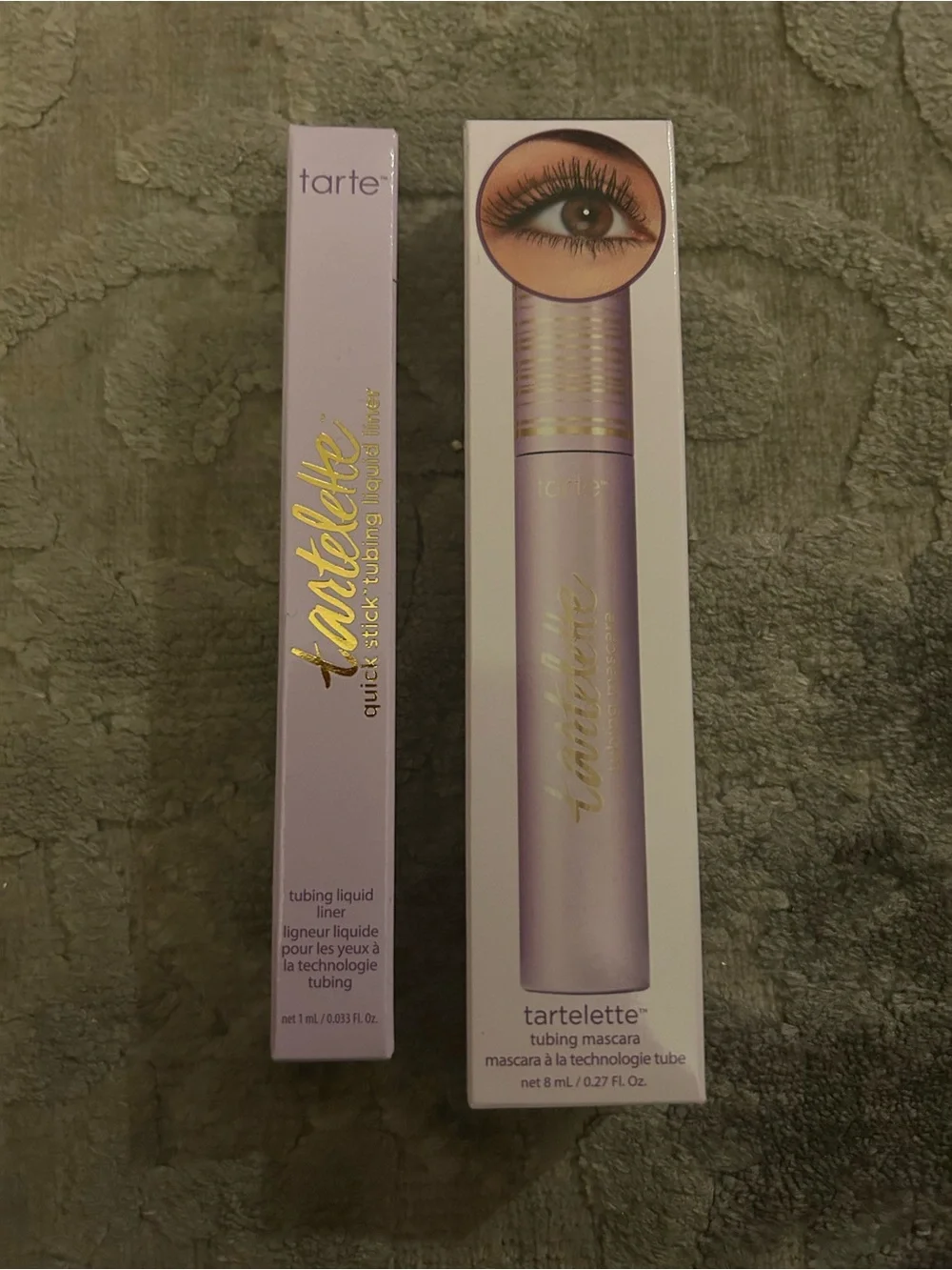NEW Tarte Eye Set - Tartelette Tubing Mascara & Quick Stick Tubing Liquid Liner